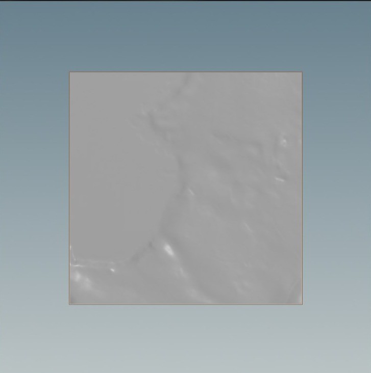 A soft, low-detail elevation map.